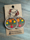 Tulip earrings
