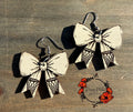 Basketball earrings