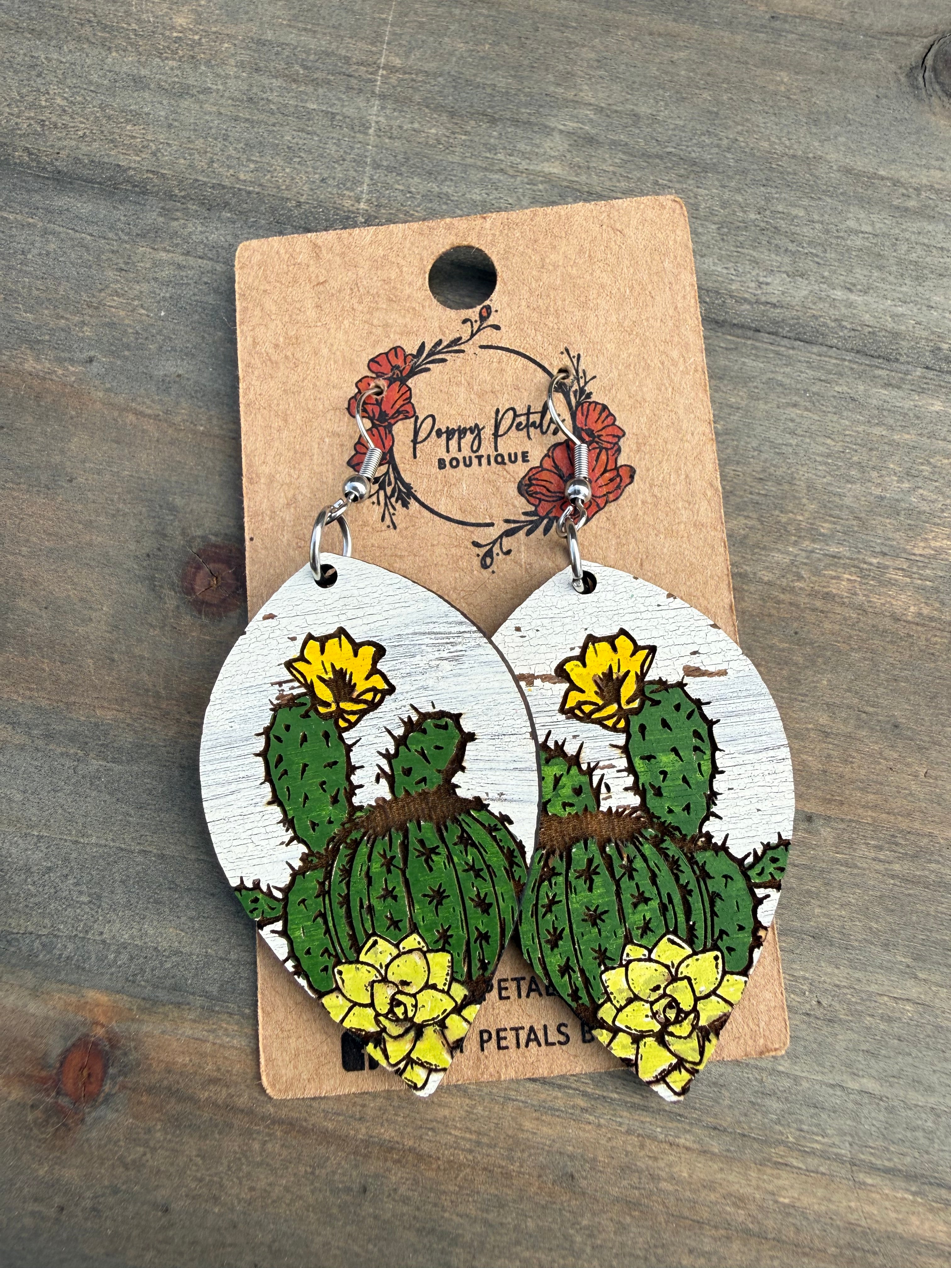 Cactus earring